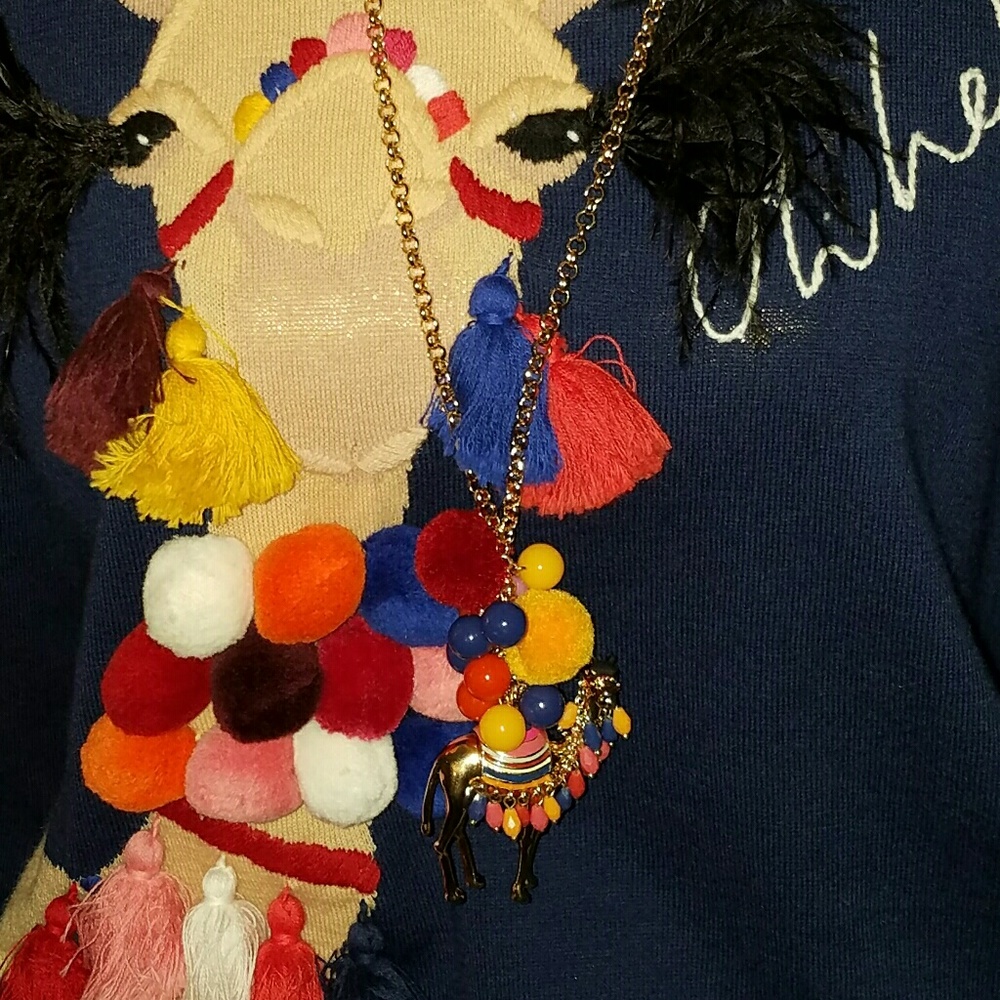Kate spade Oh hello Camel sweater - Picture 6 of 7